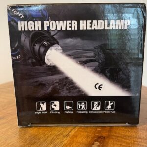 Pandelampe med opladelige batterier