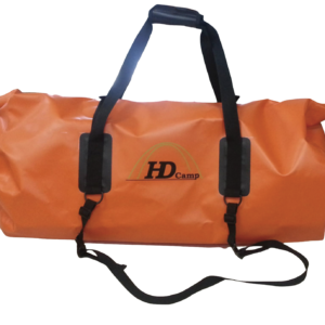 Orange vandtæt taske